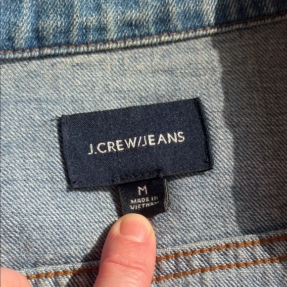 J. Crew Blue Jean Jacket - Picture 2 of 11